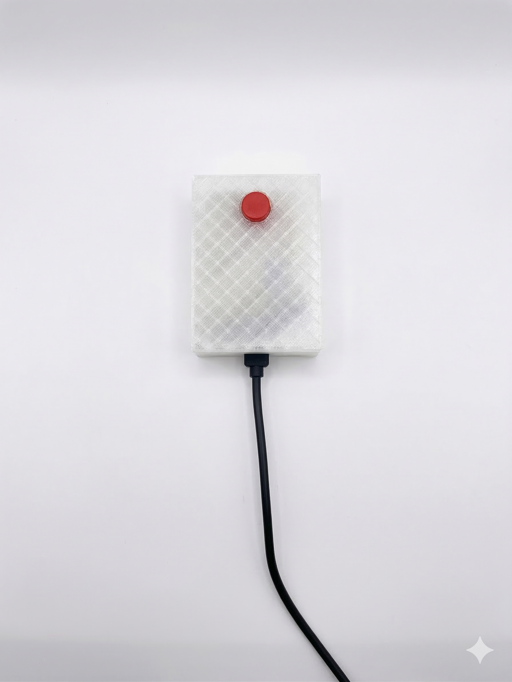 LED blue — speaking