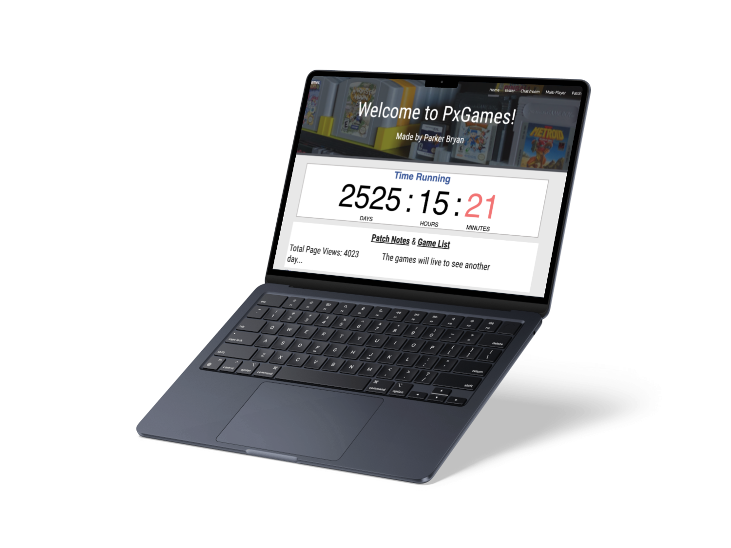 PxGames Laptop